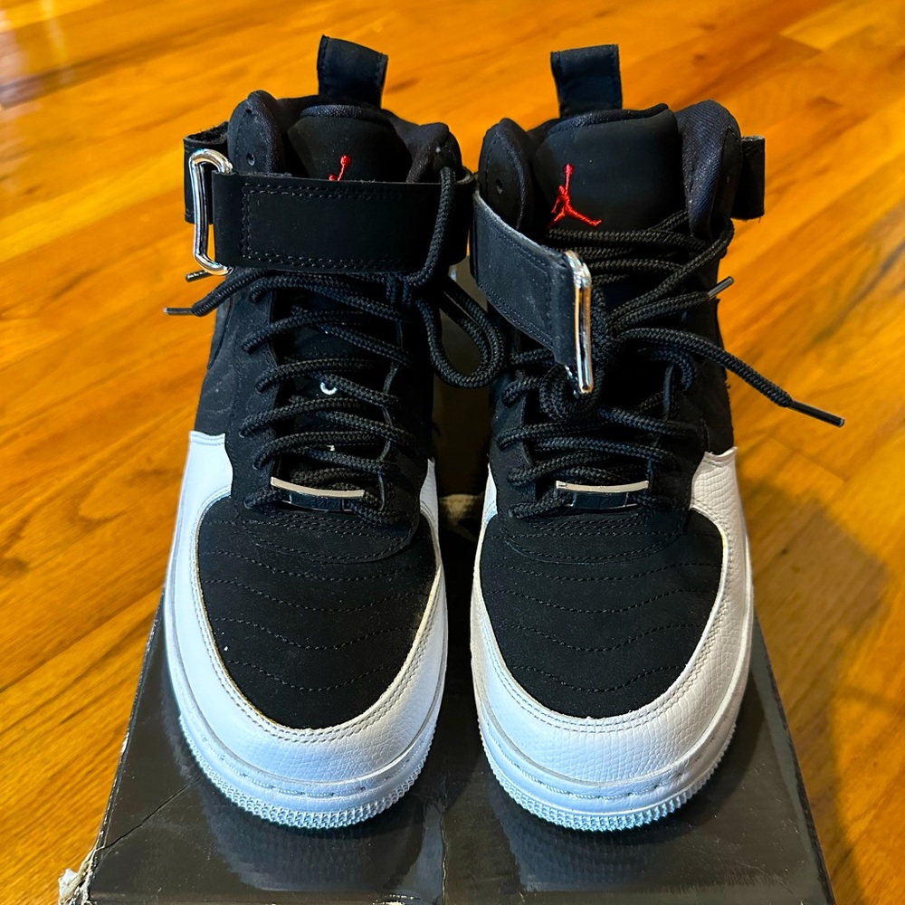 Nike Jordan Shoes | Air Jordan AJF12 Size 6.5y | Color: Black/White